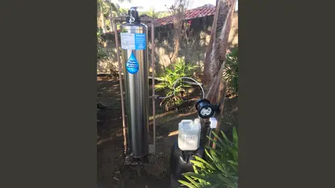Instalação de filtro para poço Via Filtros — 2